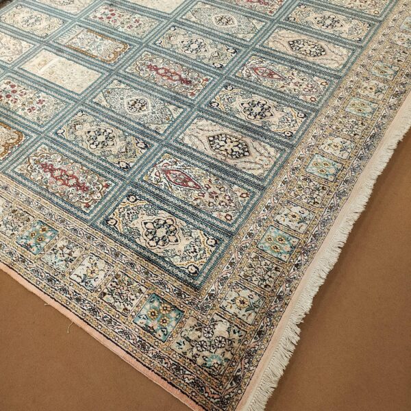 Window Paradise Hand Knotted Silk on Cotton Carpet - 8FT X 10FT | 240CM X 300CM - Image 2