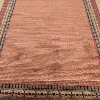 Beige Modern Hand Knotted Wool Carpet - 8FT X 10FT | 240CM X 300CM