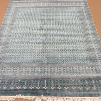 Family Design Hand Knotted Wool Carpet - 8FT X 10FT | 240CM X 300CM