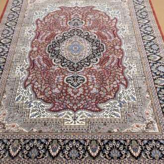 Red Persian Hand Knotted  Wool Carpet - 8FT X 10FT | 240CM X 300CM