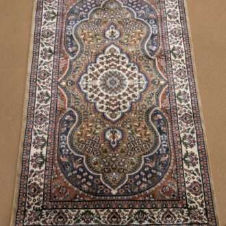Beige Persian Hand Knotted Wool Carpet - 3FT X 5FT | 90CM X 150CM