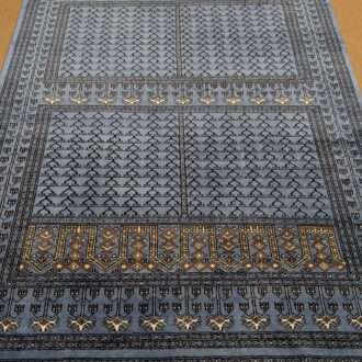 Blue Family Design Hand Knotted Wool Carpet - 6FT X 9FT | 180CM X 270CM