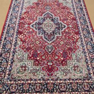 Red Persian Hand Knotted Wool Carpet - 6FT X 9FT | 180CM X 270CM