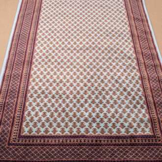 Baby Foot Print Hand Knotted Wool Carpet - 6FT X 9FT | 180CM X 270CM