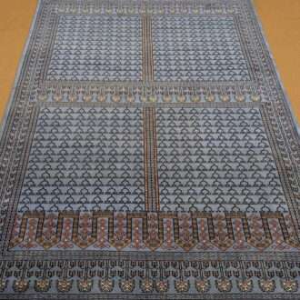 Blue Family Design Hand Knotted Wool Carpet - 6FT X 9FT | 180CM X 270CM