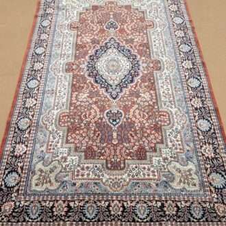 Red Persian Hand Knotted Wool Carpet - 6FT X 9FT | 180CM X 270CM