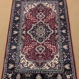 Red persian Knotted Wool Carpet - 3FT X 5FT | 90CM X 150CM