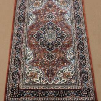 Red Persian Hand Knotted Wool Carpet - 3FT X 5FT | 90CM X 150CM