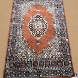Kirman Hand Knotted Wool Carpet - 3FT X 5FT | 90CM X 150CM