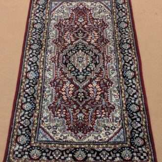 Red Persian Hand Knotted Wool Carpet - 3FT X 5FT | 90CM X 150CM