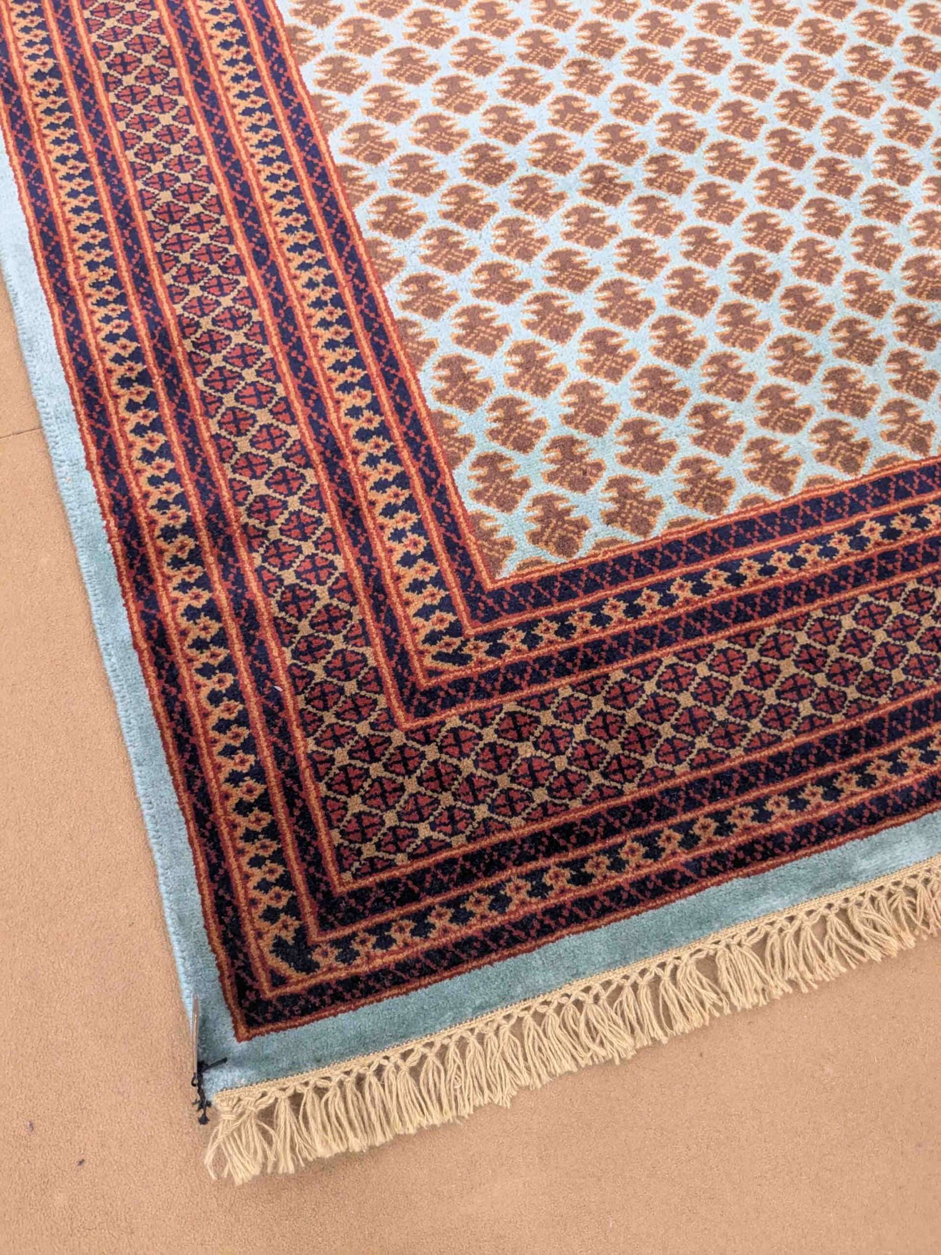 Baby Foot Print Hand Knotted Wool Carpet - 6FT X 9FT | 180CM X 270CM - Image 2