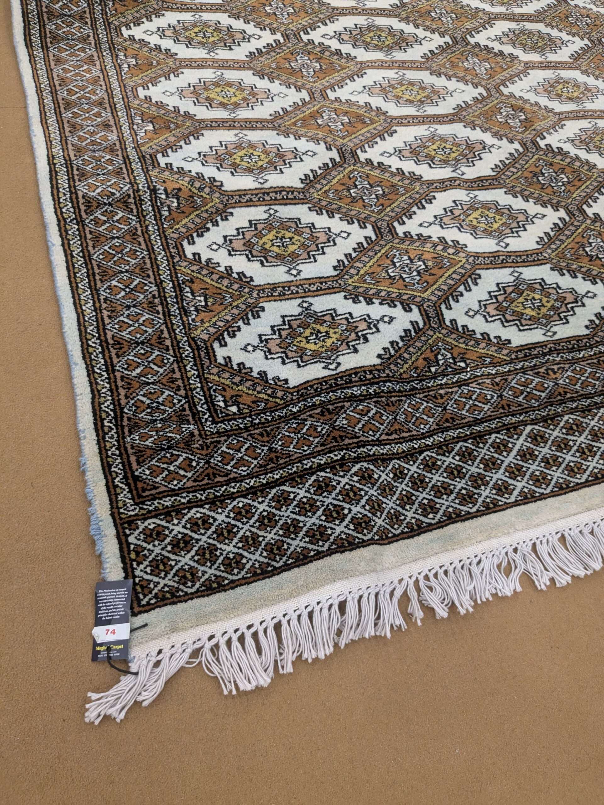 Tribal Hand Knotted Wool Carpet - 6FT X 9FT | 180CM X 270CM - Image 2