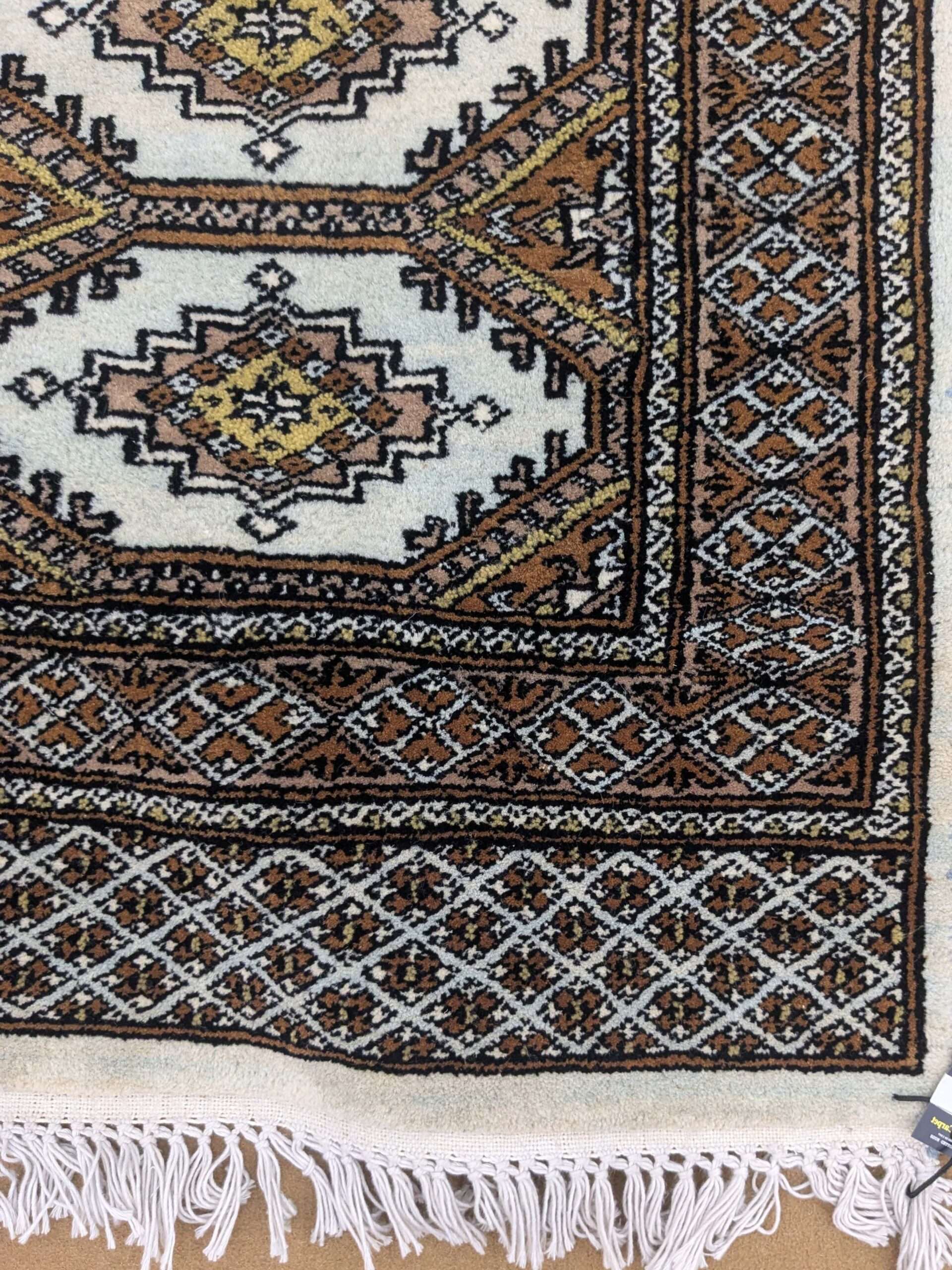 Tribal Hand Knotted Wool Carpet - 6FT X 9FT | 180CM X 270CM - Image 3