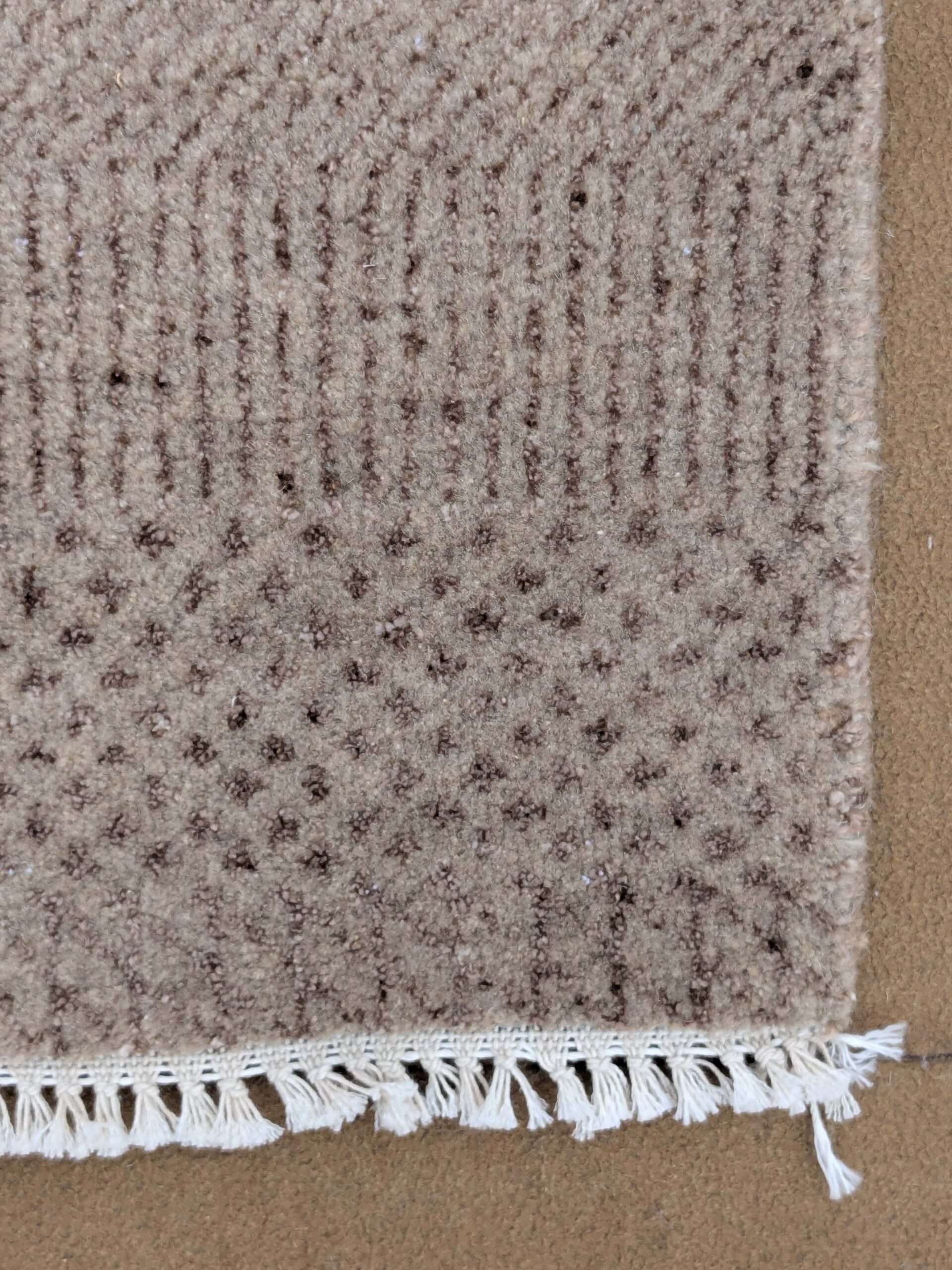 Double Modern Hand Knotted Wool Carpet - 3FT X 5FT | 90CM X 150CM - Image 3