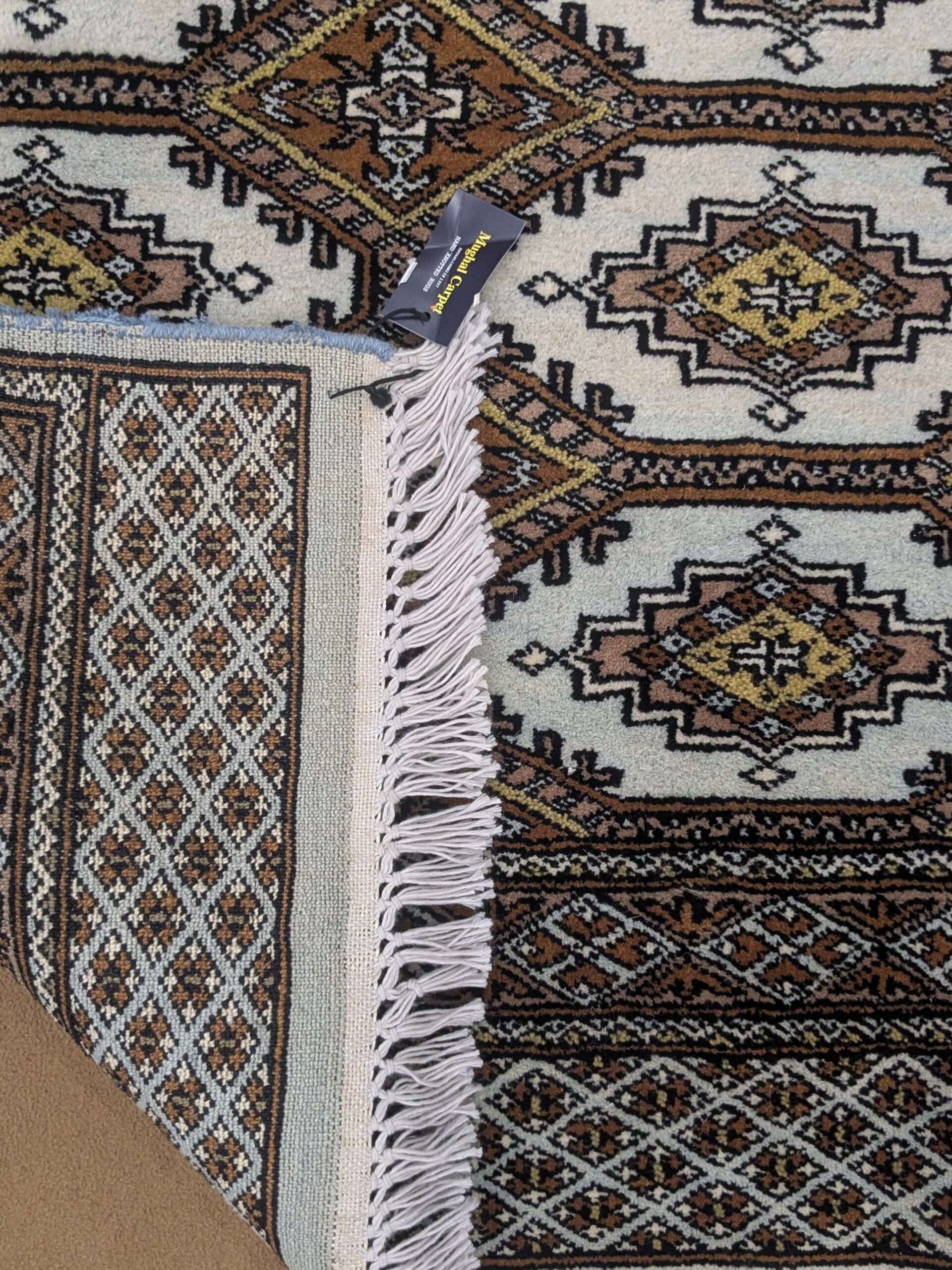 Tribal Hand Knotted Wool Carpet - 6FT X 9FT | 180CM X 270CM - Image 4