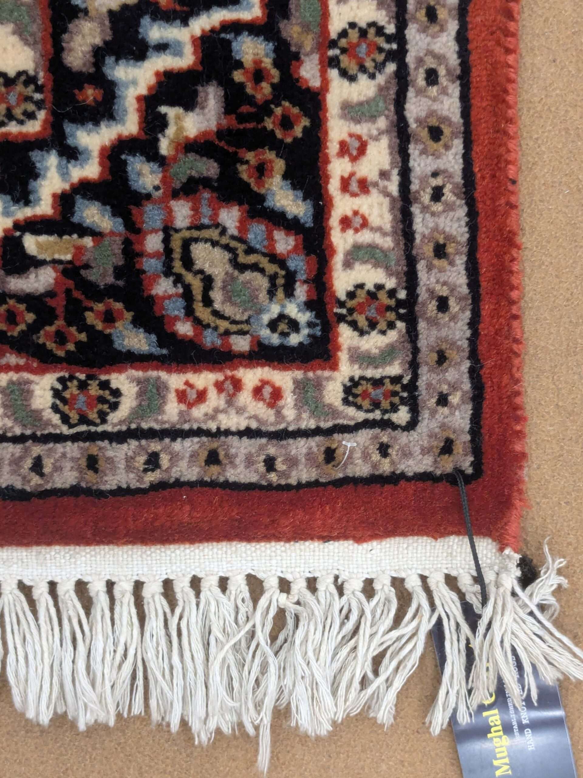 Red Persian Hand Knotted Wool Carpet - 3FT X 5FT | 90CM X 150CM - Image 4