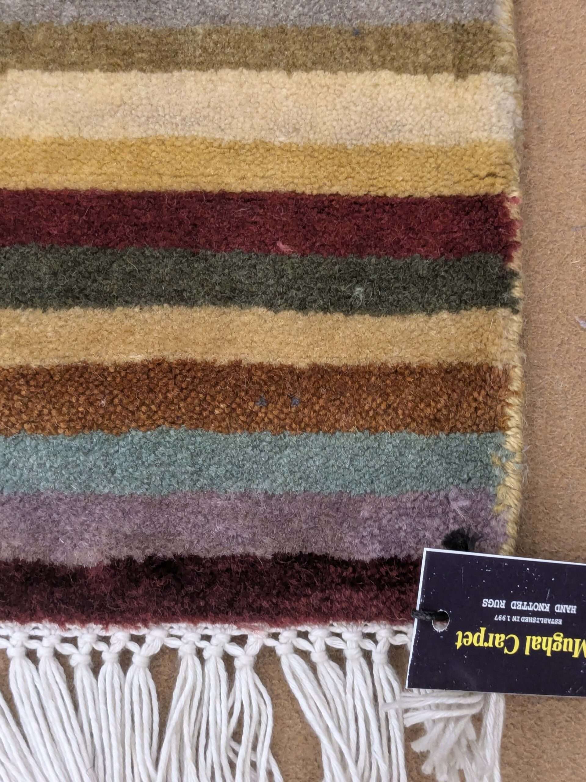 Modern Hand Knotted Wool Carpet - 3FT X 5FT | 90CM X 150CM - Image 4