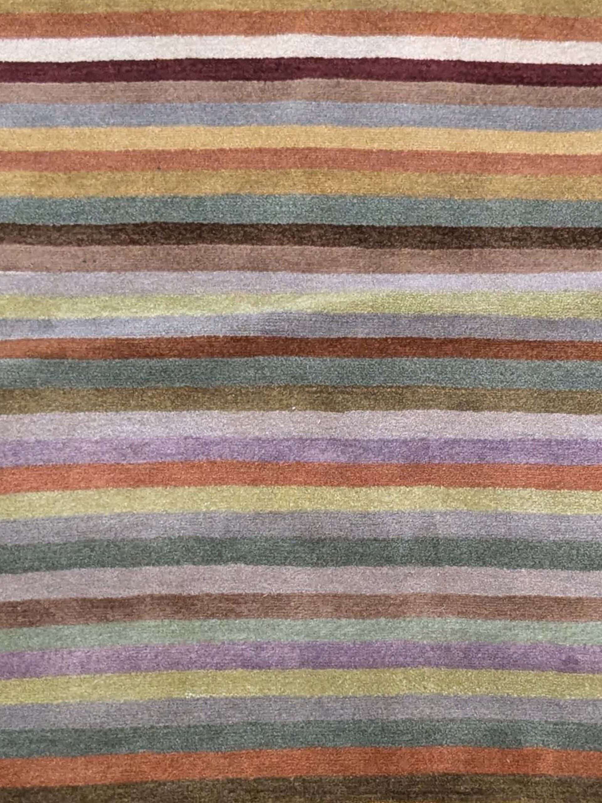 Modern Hand Knotted Wool Carpet - 3FT X 5FT | 90CM X 150CM - Image 5