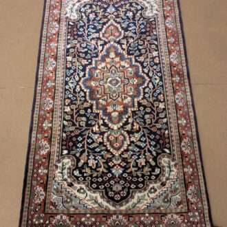 Persian Design Hand Knotted Wool Carpet - 2.5FT X 4FT | 76CM X 122CM