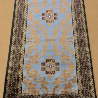 Tribal Hand Knotted Wool Carpet - 2.5FT X 4FT | 76CM X 122CM