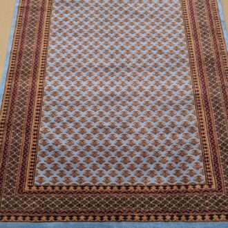Baby Elephant Foot Print Hand Knotted Wool Carpet - 5FT X 7FT | 150CM X 210CM