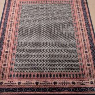 Tribal Design Hand Knotted Wool Carpet - 5FT X 7FT | 150CM X 210CM