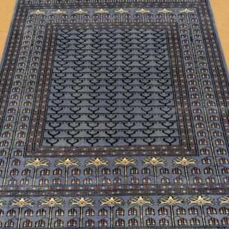 Family Design Hand Knotted Wool Carpet - 4FT X 6FT | 120CM X 180CM