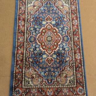 Persian Hand Knotted Wool Carpet - 2FT X 3FT | 60CM X 90CM