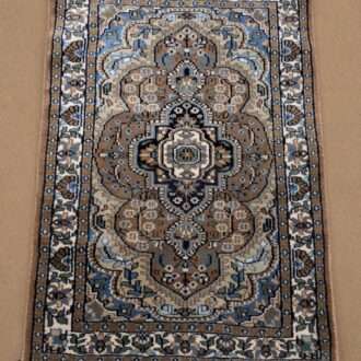 Persian Unique Hand Knotted Wool Carpet - 2FT X 3FT | 60CM X 90CM