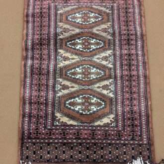 Tribal Hand Knotted Wool Carpet - 2FT X 3FT | 60CM X 90CM