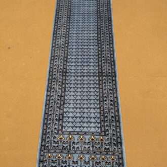 Family Design Hand Knotted Runner Wool Carpet - 2.5FT X 8FT | 75CM X 240CM