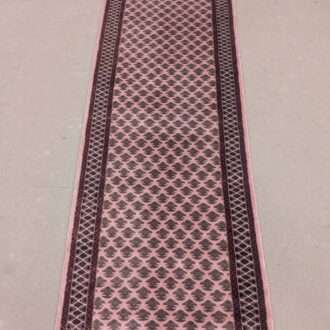Baby Elephant Foot Print Hand Knotted Runner Wool Carpet ? 2.5FT X 8FT | 75CM X 240CM