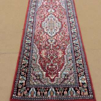 Unique Red Persian Hand Knotted Runner Wool Carpet - 2FT X 6FT | 60CM X 180CM