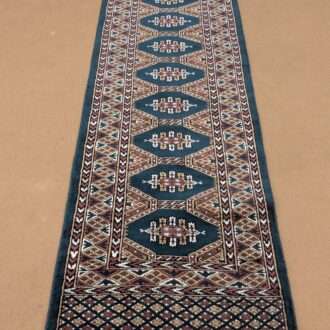 Unique Tribal Hand Knotted Runner Wool Carpet - 2FT X 6FT | 60CM X 180CM