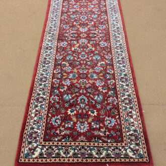Red Persian Hand Knotted Runner Wool Carpet - 2FT X 6FT | 60CM X 180CM