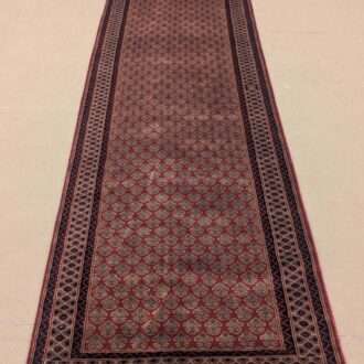 Baby Elephant Foot Print Hand Knotted Runner Wool Carpet - 3FT X 10FT | 90CM X 300CM