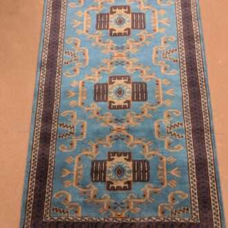 Unique Tribal Hand Knotted Wool Carpet - 2.5FT X 4FT | 76CM X 122CM