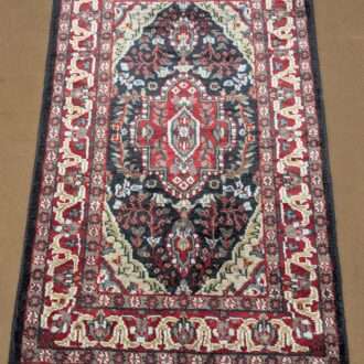 Persian Hand Knotted Wool Carpet - 2.5FT X 4FT | 76CM X 122CM