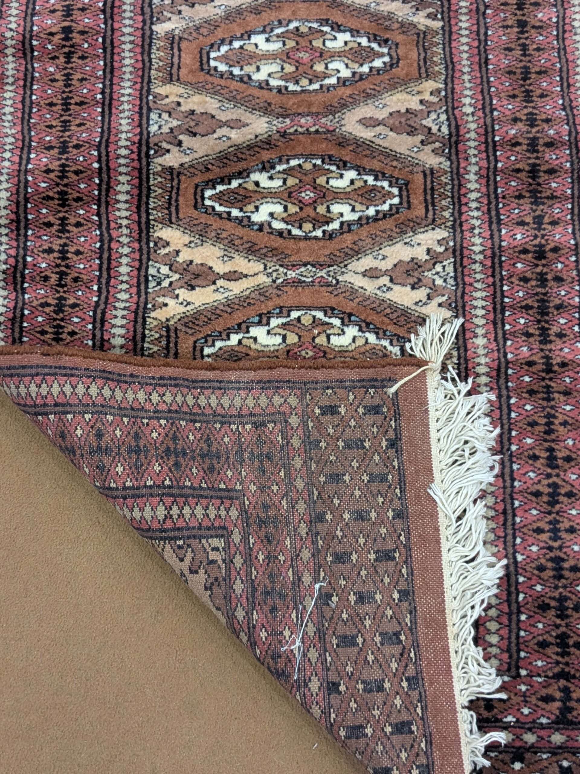 Tribal Hand Knotted Wool Carpet - 2FT X 3FT | 60CM X 90CM - Image 2