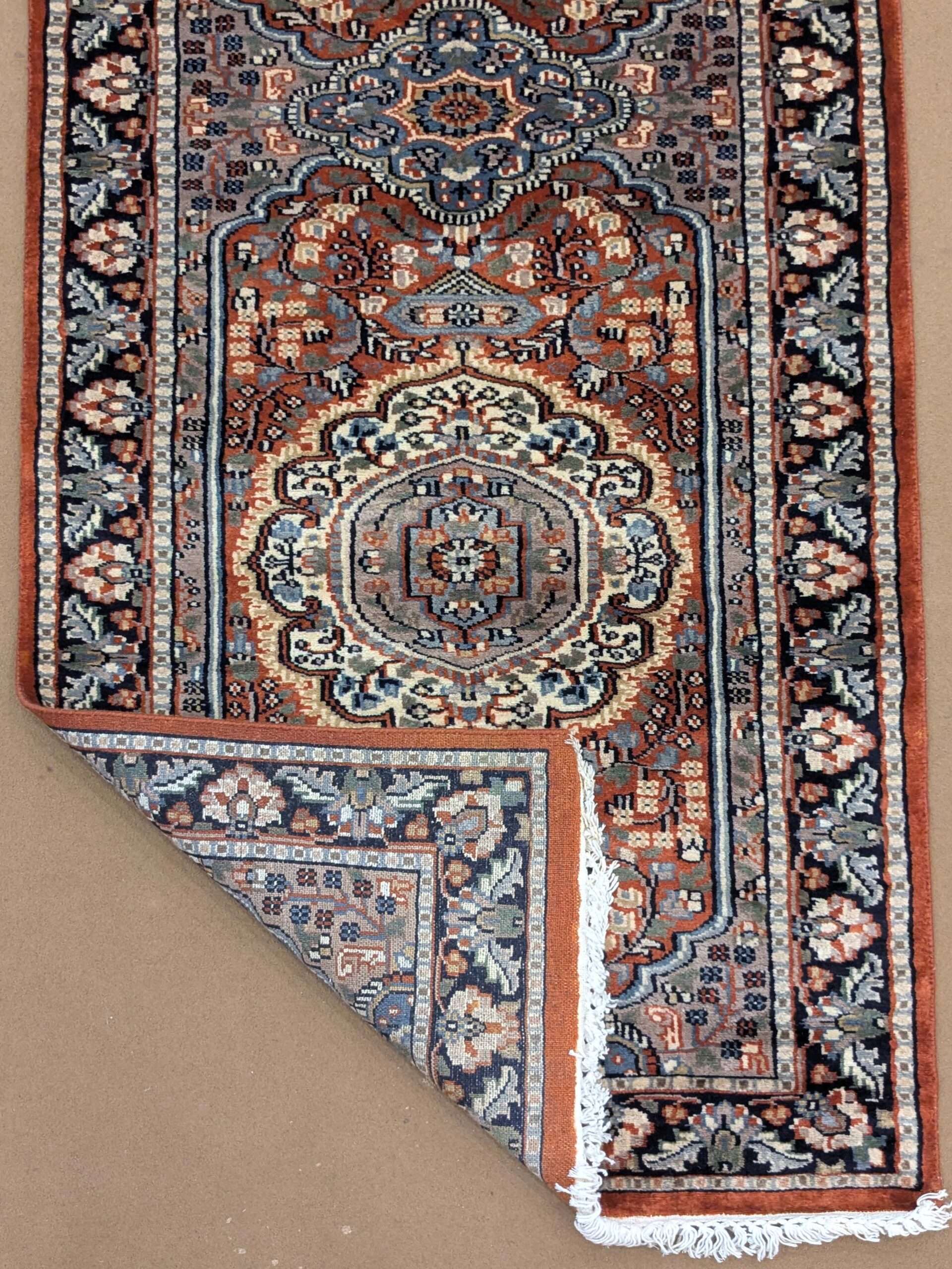 Persian Hand Knotted Runner Wool Carpet - 2.5FT X 10FT | 75CM X 300CM - Image 2