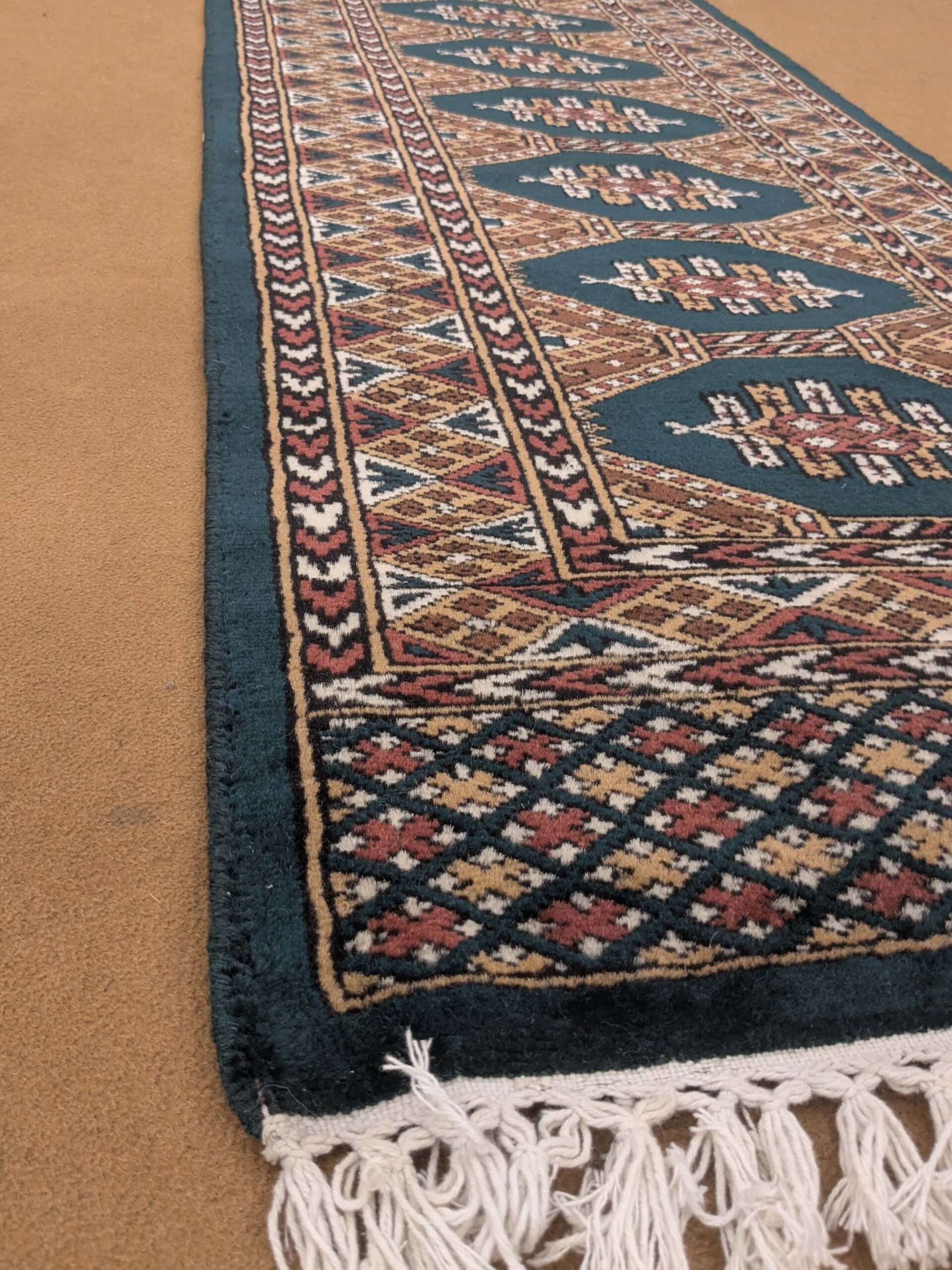 Unique Tribal Hand Knotted Runner Wool Carpet - 2FT X 6FT | 60CM X 180CM - Image 2