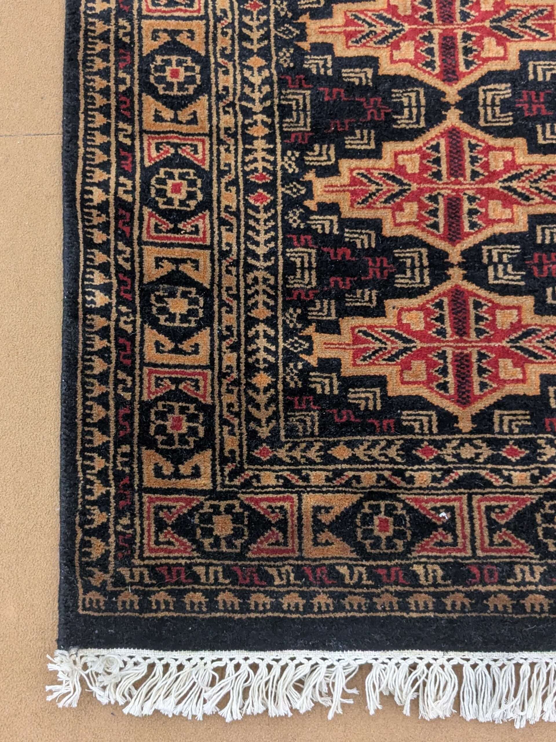 Unique Tribal Hand Knotted Wool Carpet - 2.5FT X 4FT | 76CM X 122CM - Image 3