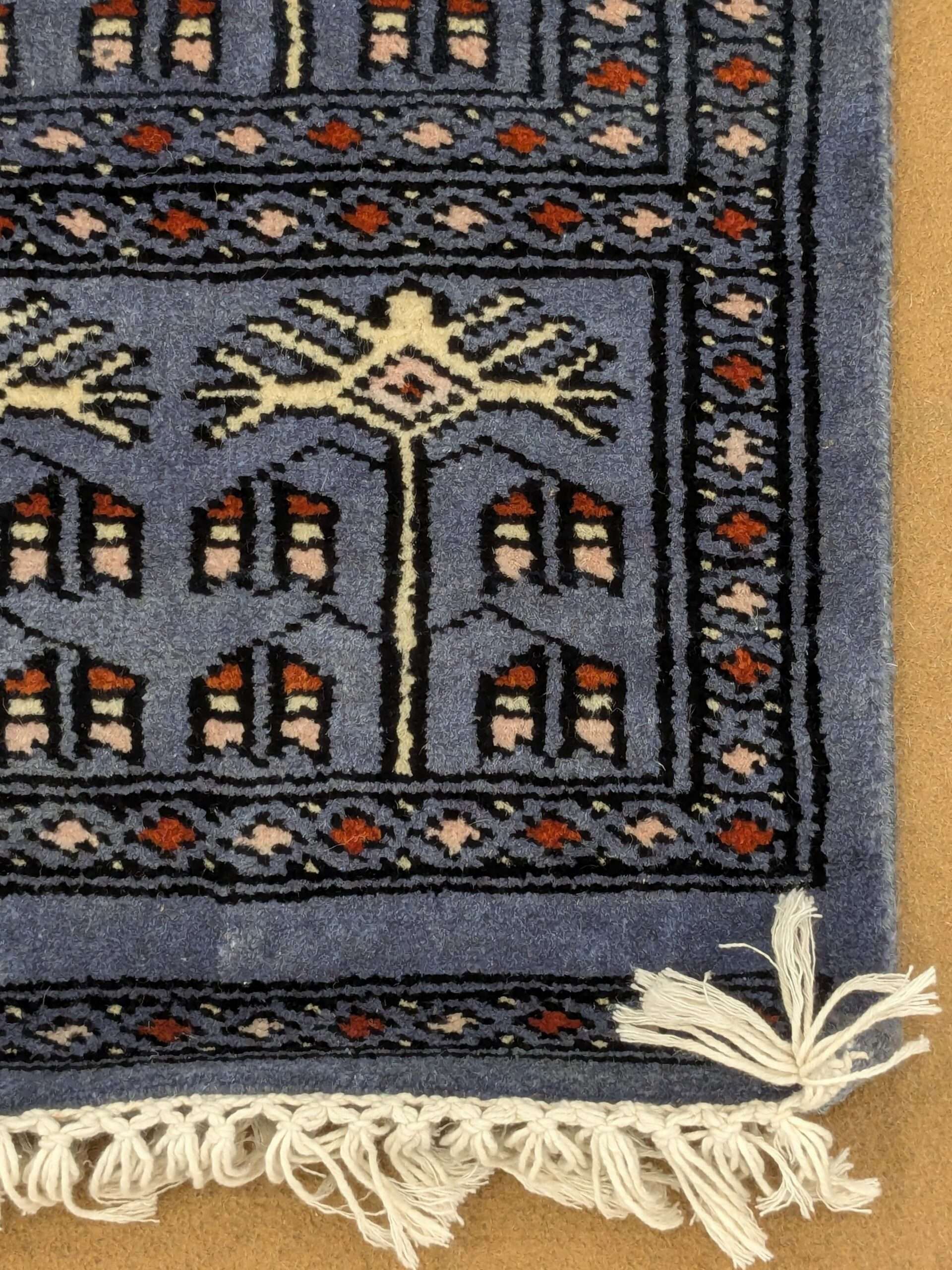 Family Design Hand Knotted Wool Carpet - 4FT X 6FT | 120CM X 180CM - Image 3