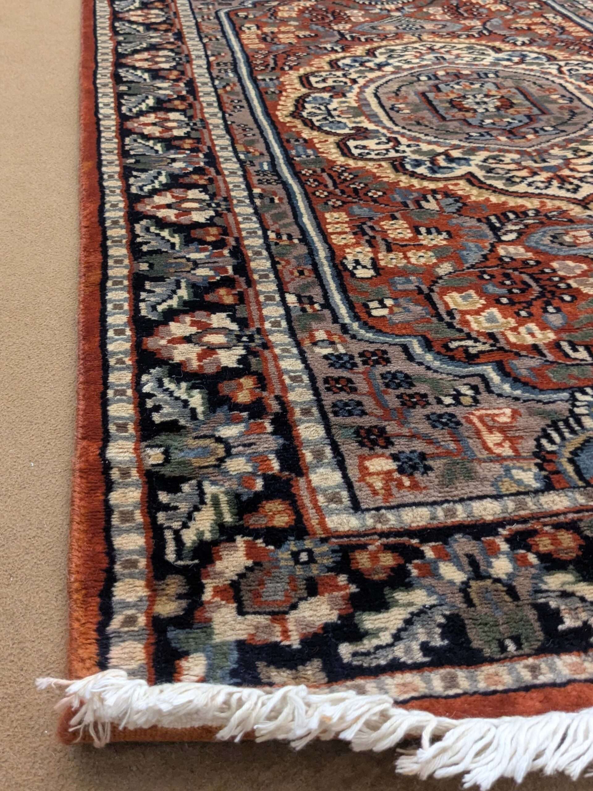 Persian Hand Knotted Runner Wool Carpet - 2.5FT X 10FT | 75CM X 300CM - Image 3