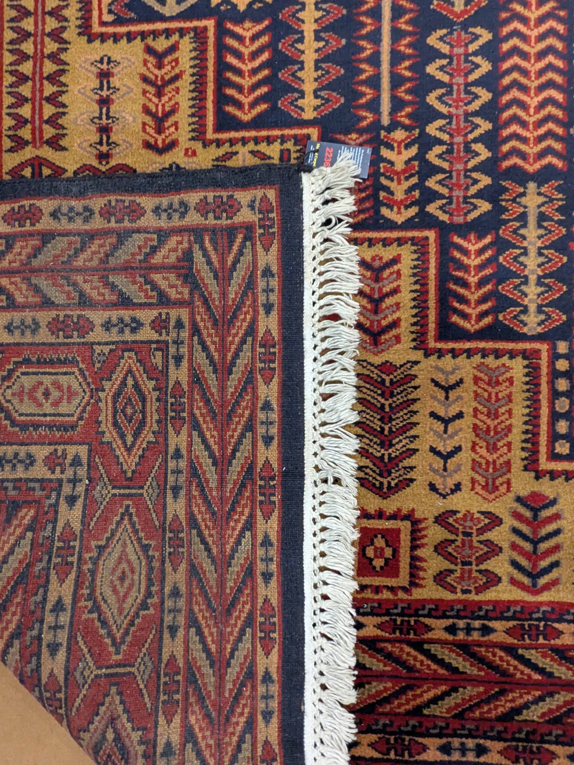 Tribal Hand Knotted Wool Carpet - 9FT X 12FT | 270CM X 360CM - Image 4