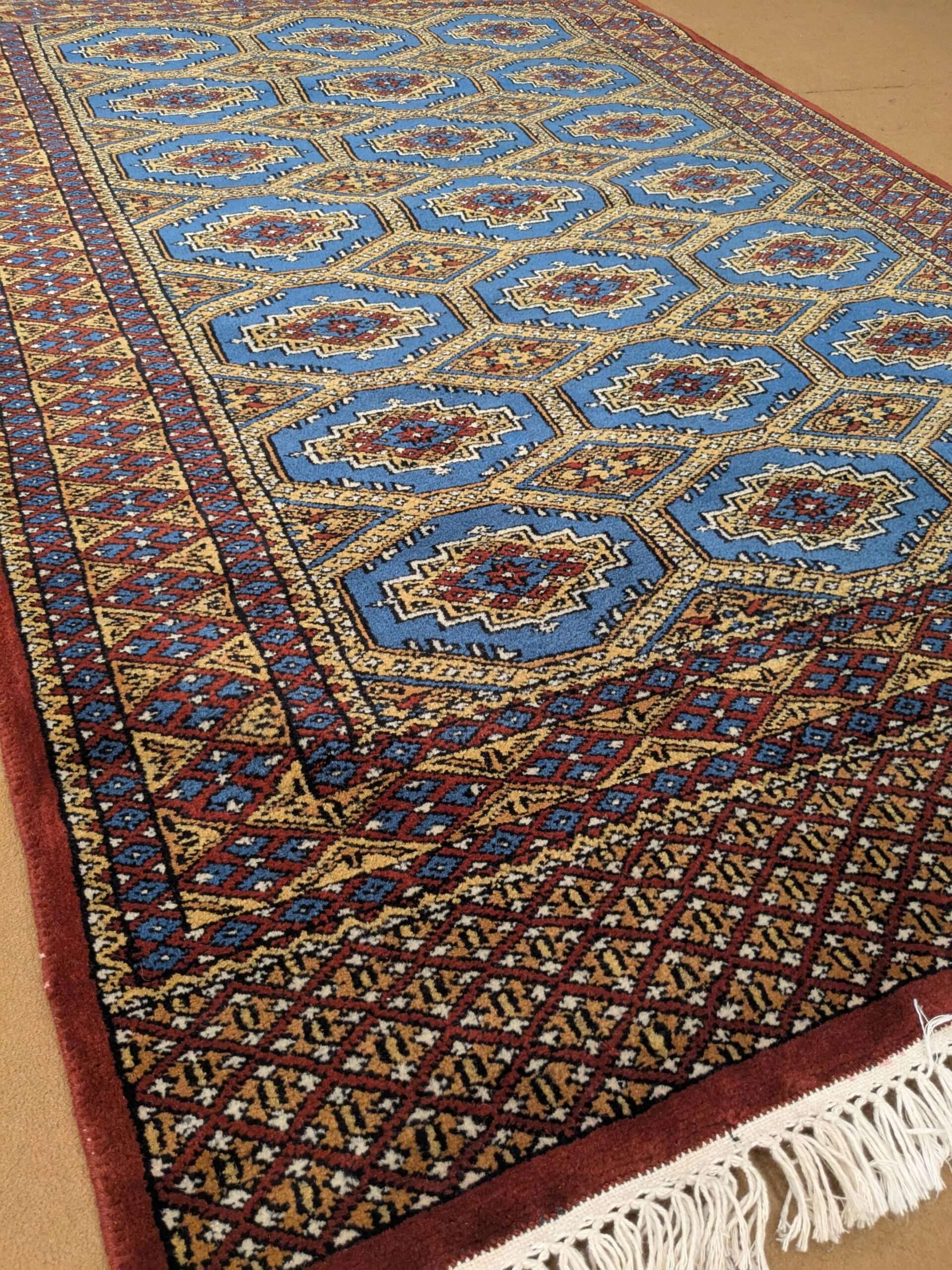 Red Tribal Unique Hand Knotted Wool Carpet - 4FT X 6FT | 120CM X 180CM - Image 3