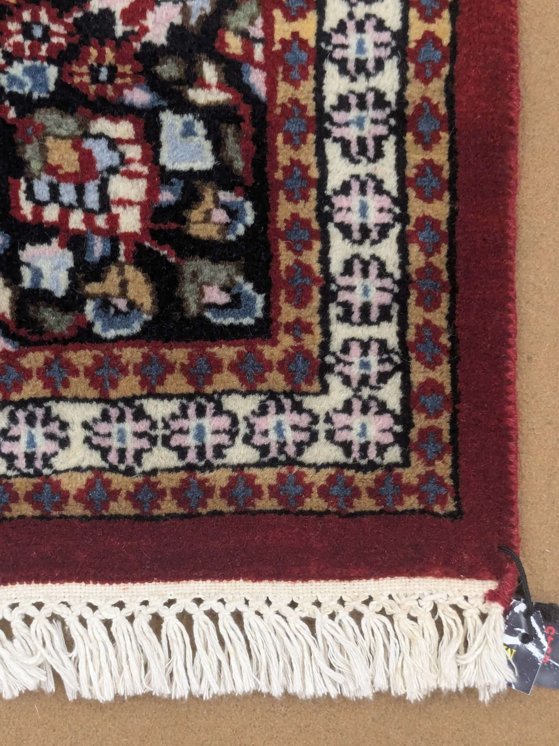 Red Persian Hand Knotted Wool Carpet - 5FT X 7FT | 150CM X 210CM - Image 5