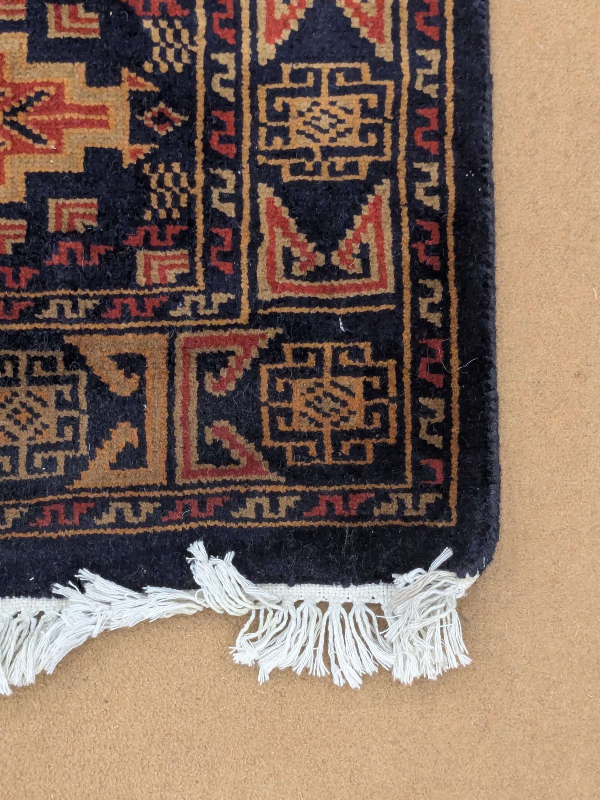 Tribal Hand Knotted Runner Wool Carpet - 2FT X 6FT | 60CM X 180CM - Image 5