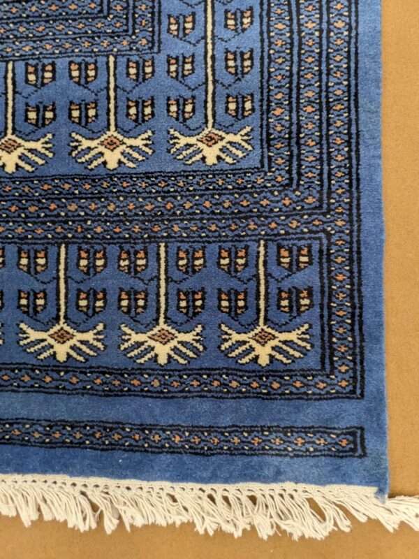 Blue Family Design Hand Knotted Wool Carpet - 9FT X 12FT | 270CM X 360CM - Image 4