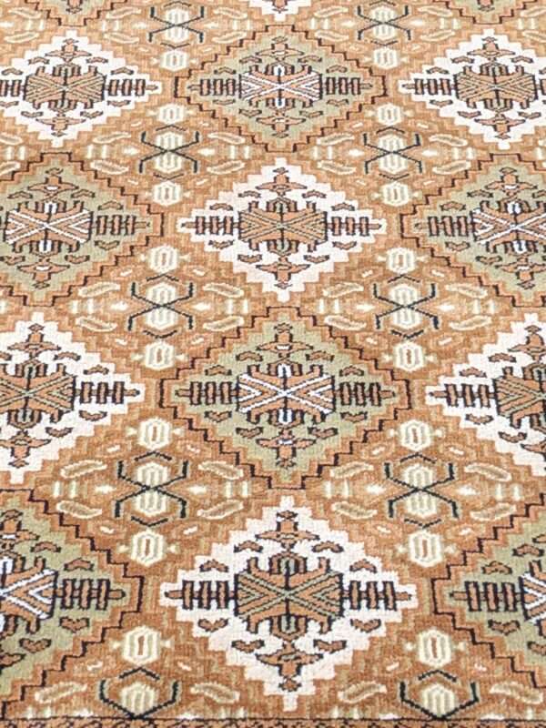 Red Tribal Hand Knotted Wool Carpet - 4FT X 6FT | 120CM X 180CM - Image 5